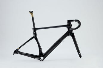 CHAPTER2 KOKO FRAMESET(DISC BRAKE) BLACK + UD W/GOLD (KOURA) - CHAPTER2 - Garage Cycles