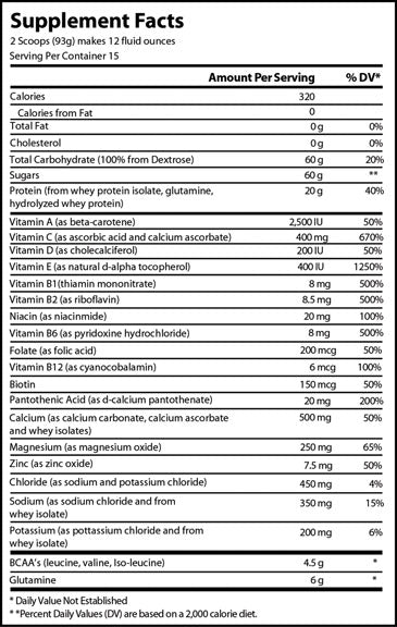 1st Endurance Ultragen Recovery Drink Mix - 1st Endurance - Garage Cycles