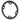 absoluteBLACK 4x110BCD Premium 2x Oval Chainring - absoluteBLACK - Garage Cycles
