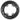 absoluteBLACK 4x110BCD Shimano Asym 2x Round Ring - absoluteBLACK - Garage Cycles