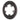 absoluteBLACK 5x110BCD Premium 2x Oval Chainring - absoluteBLACK - Garage Cycles