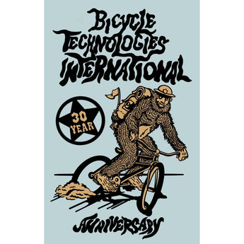 BTI 30th Anniversary Sasquatch Poster - BTI - Garage Cycles