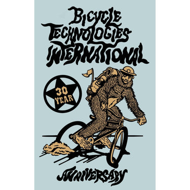 BTI 30th Anniversary Sasquatch Poster - BTI - Garage Cycles