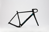 CHAPTER2 KAHA FRAMESET(DISC BRAKE) GLOSSY BLACK (TUAURIURI) - CHAPTER2 - Garage Cycles