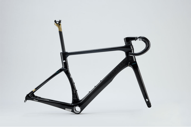 CHAPTER2 KOKO FRAMESET(DISC BRAKE) BLACK + UD W/GOLD (KOURA) - CHAPTER2 - Garage Cycles