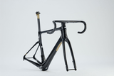 CHAPTER2 KOKO FRAMESET(DISC BRAKE) BLACK + UD W/GOLD (KOURA) - CHAPTER2 - Garage Cycles