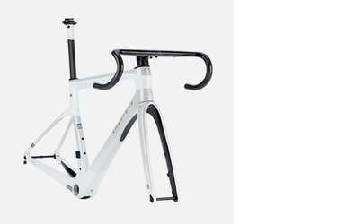 CHAPTER2 KOKO FRAMESET(DISC BRAKE) WHITE + GREY (TAURIPARIPA) - CHAPTER2 - Garage Cycles