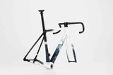 CHAPTER2 RIRA FRAMESET (DISC BRAKE) RIRA WHITE FADE W/SWIRLS - CHAPTER2 - Garage Cycles