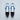 CIMA White Blue - UDOG - Garage Cycles