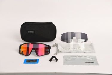 Cycling Sunglasses Blade Matte Black - Garage Cycles - Garage Cycles