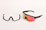 Cycling Sunglasses Blade Matte Black - Garage Cycles - Garage Cycles