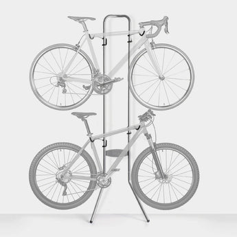 Delta Two Bike Gravity Stand Wall Rack - Delta - Garage Cycles