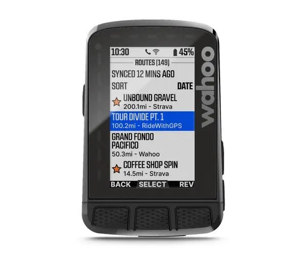 elemnt roam gps-fahrradcomputer-set Wahoo ELEMNT ROAM v2 GPS Computer