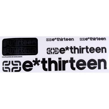E*Thirteen Race Handlebar Decal Kit - E*thirteen - Garage Cycles