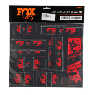 Fox Heritage Decal Kit - Fox Shox - Garage Cycles