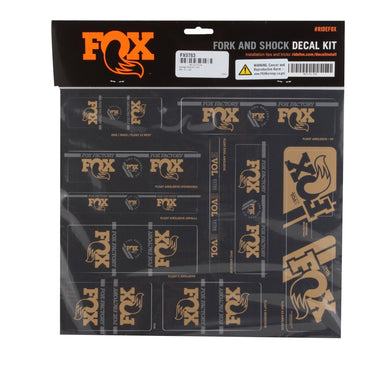 Fox Heritage Decal Kit - Fox Shox - Garage Cycles