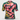 Garage Cycles Paul Klee Rose Gesture artist edition cycling jersey, front view with concealed zipper and painted artwork