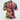 Garage Cycles Paul Klee Rose Gesture artist edition cycling jersey, rear three-quarter angle view showing the rear pockets and red GC patch