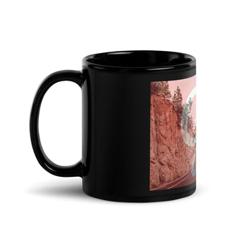 GC Black Glossy Mug - Garage Cycles - Garage Cycles