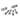 Manitou Fork Thru-Axles and Hardware Kits - Manitou - Garage Cycles