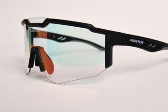 Photochromic Cycling Sunglasses Nifo Matte Black - Garage Cycles - Garage Cycles
