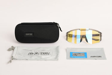 Photochromic Cycling Sunglasses Nifo Matte Black - Garage Cycles - Garage Cycles