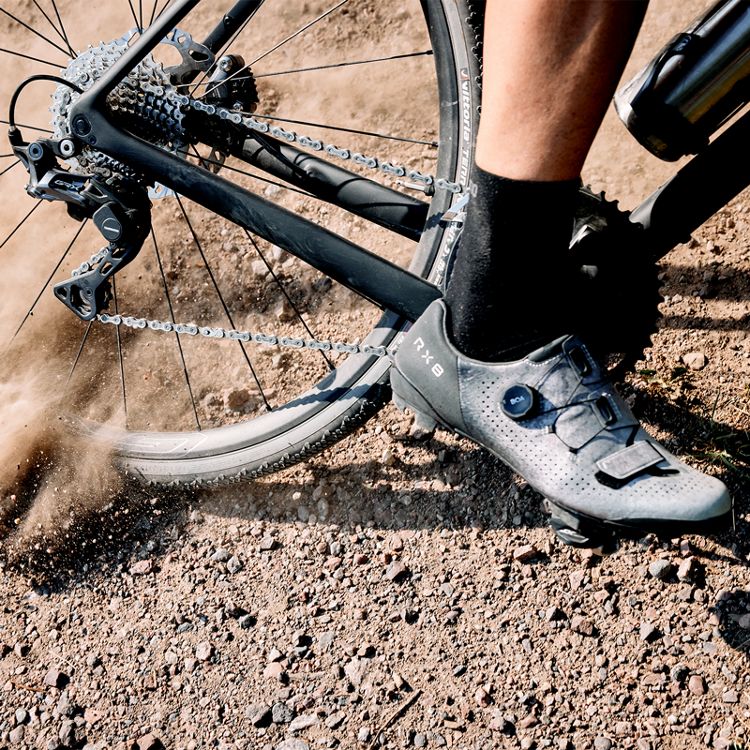 spd gravel bike shoes Shimano SH-RX801 Shoes - Black