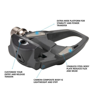 SHIMANO SPD - SL Pedal single sided with carbon body for Road competition - Shimano - Garage Cycles