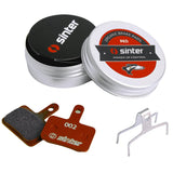 Sinter Premium Organic Disc Brake Pads, Red - Sinter - Garage Cycles