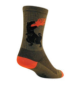Sockguy Dinosaur Wool Crew Socks - Sockguy - Garage Cycles