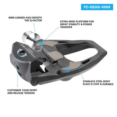ULTEGRA SPD - SL Pedal single sided with carbon body for Road competition - Shimano - Garage Cycles