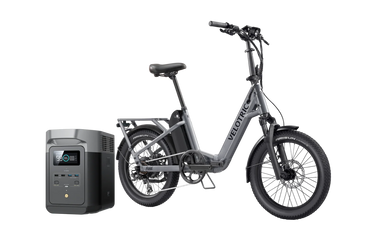 Velotric Fold 1 Plus Ebike+ EcoFlow DELTA 2 Portable Power Station - VELOTRIC - Garage Cycles