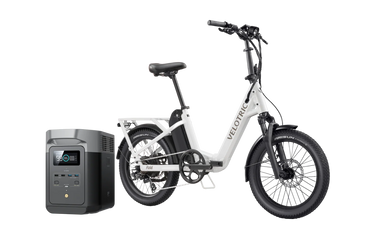 Velotric Fold 1 Plus Ebike+ EcoFlow DELTA 2 Portable Power Station - VELOTRIC - Garage Cycles