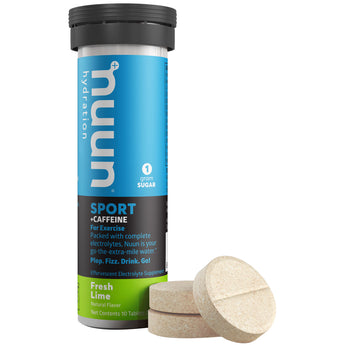 Nuun Sport Hydration Plus Caffeine Tabs